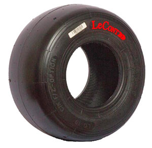 LeCont Option Red SVB kart racing tires